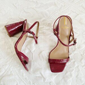 Sam Edelman Red Kit Heels Size 7 New